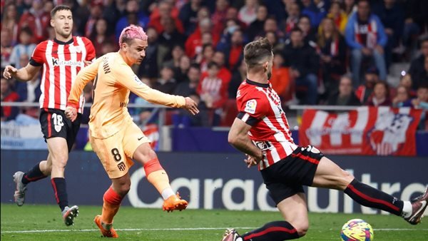 أتلتيكو مدريد يفوز علي بلباو بهدف نظيف في الدوري الإسباني