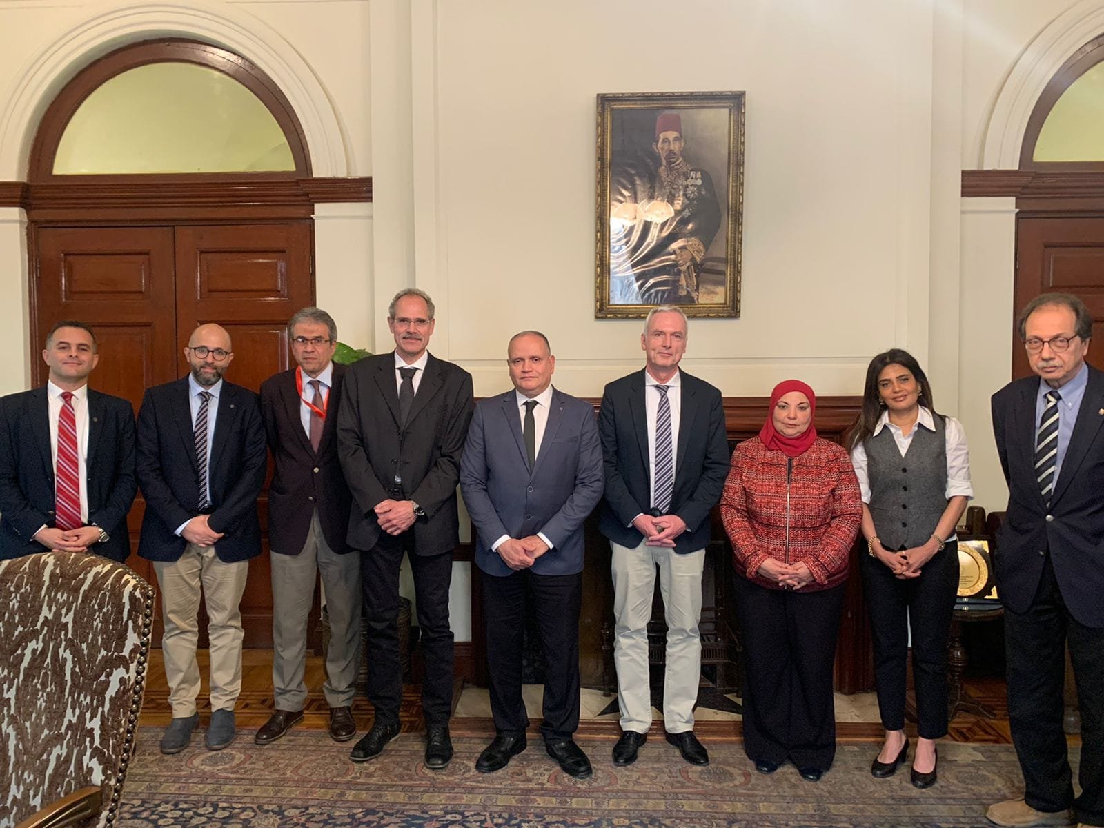 مد إتفاقية تفاهم بين طب القصر العيني وجامعة جرايسفالد الألمانية