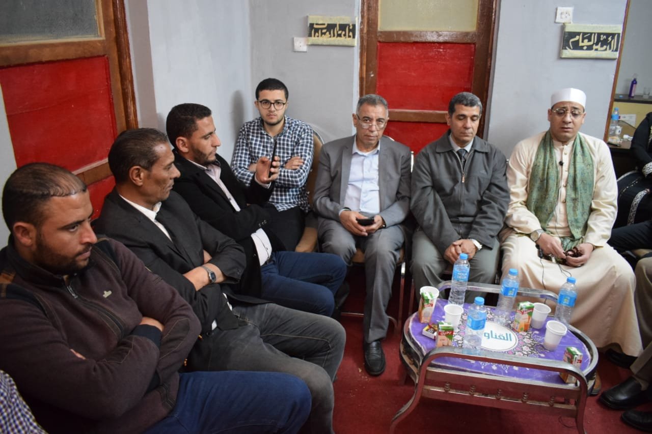 أناشيد دينية ومدح الرسول في سهرة رمضانية علي مائدة العربي الناصري بالمنيا