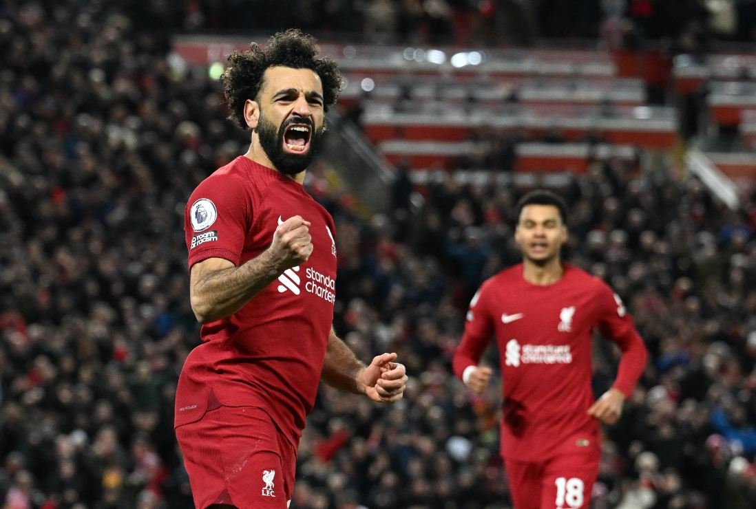محمد صلاح يسجل ويحقق انجازا تاريخيا