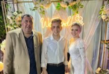 الصحفي سيد بدري يهنيء الصحفي حسام خفاجى خطوبة نجل شقيقه